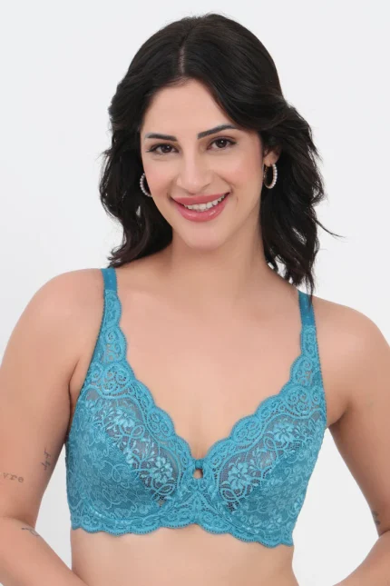 Non-Padded Lace Women's Polyamide Modern Bra