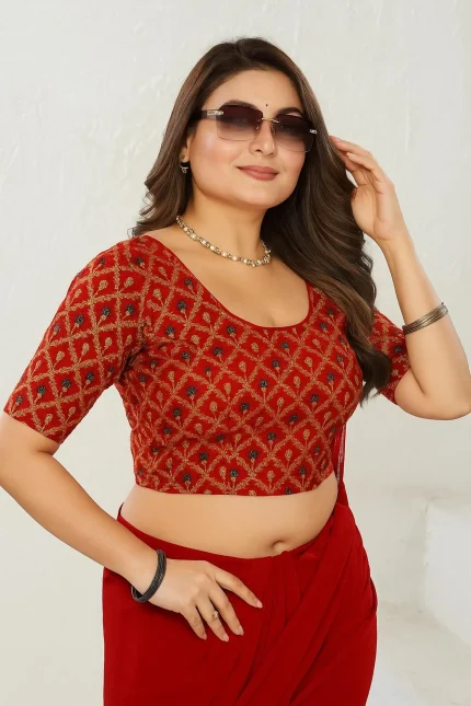 Stretchable Traditional Blouse