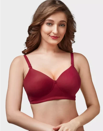Moulded Feather Non Padded Full Coverage Women Bra